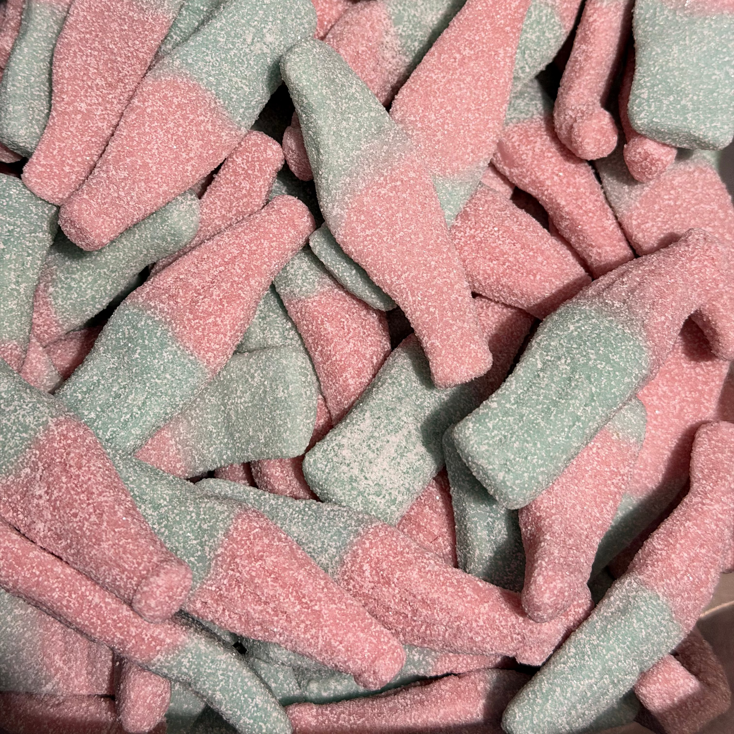 UK Jumbo Fizzy Bubblegum Bottles