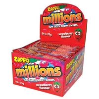 Pre Order Zappo Millions Strawberry (24 Units)