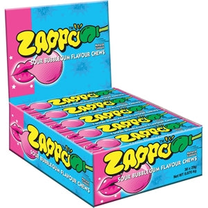 Pre Order Zappo Chews Bubblegum (30 Units)