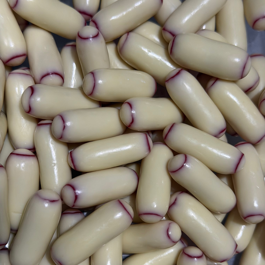 White Choc Raspberry Bullets