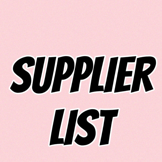 Supplier List